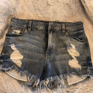 Just USA distressed Jean shorts